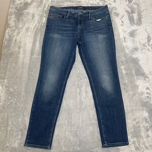 Lucky Brand Women's Blue Denim Jeans Size 14 32 Straight Leg Medium Wash‎